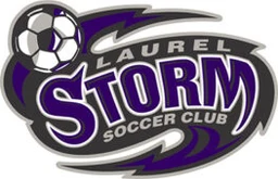Laurel Storm Soccer logo