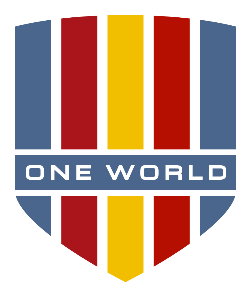 One World Soccer logo